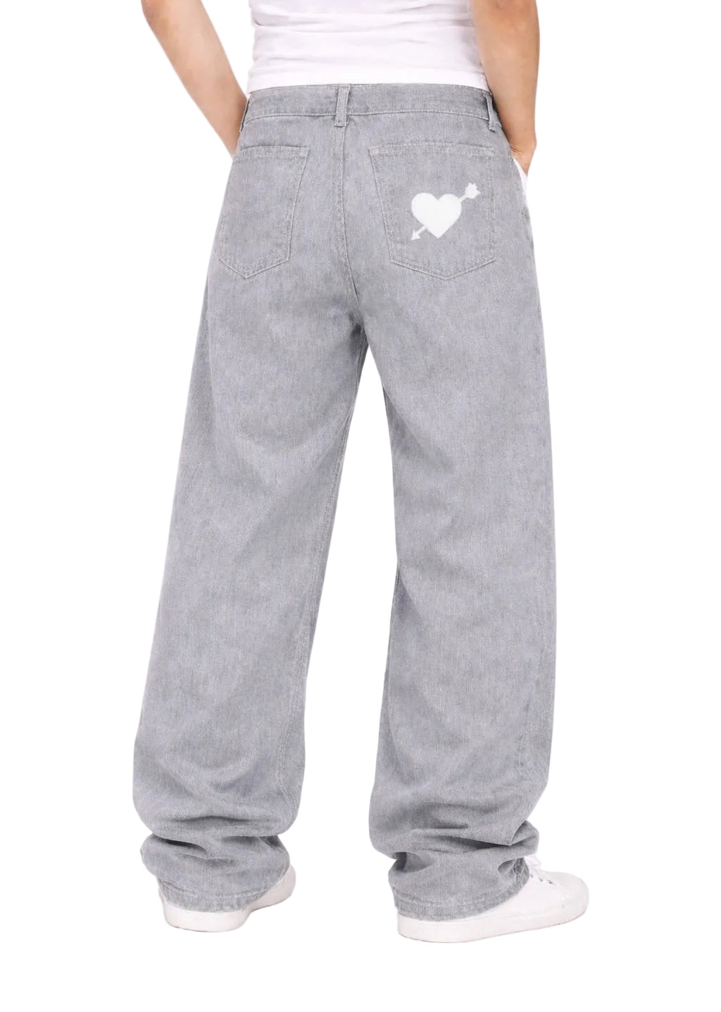 Zénøir Basic Denim Jeans Grey