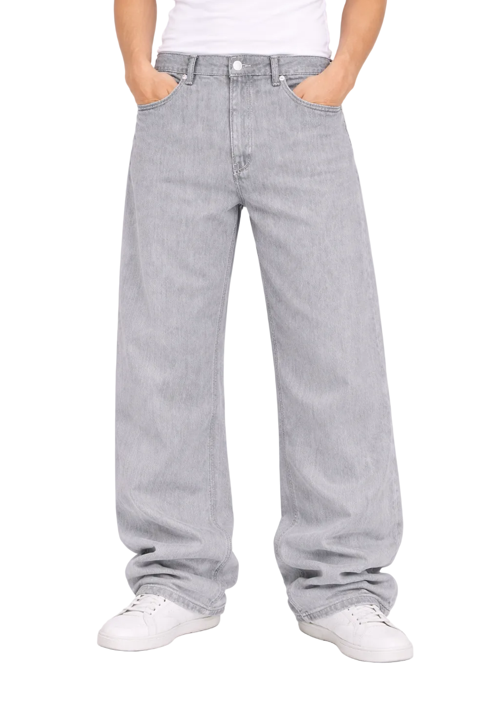 Zénøir Basic Denim Jeans Grey