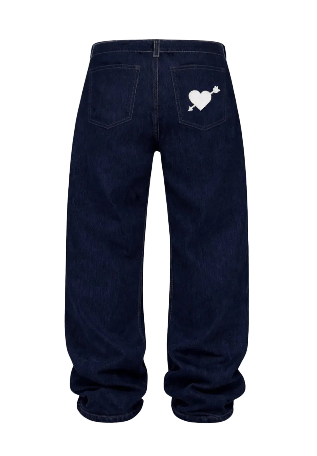 Zénøir Basic Denim Jeans Dark-Blue