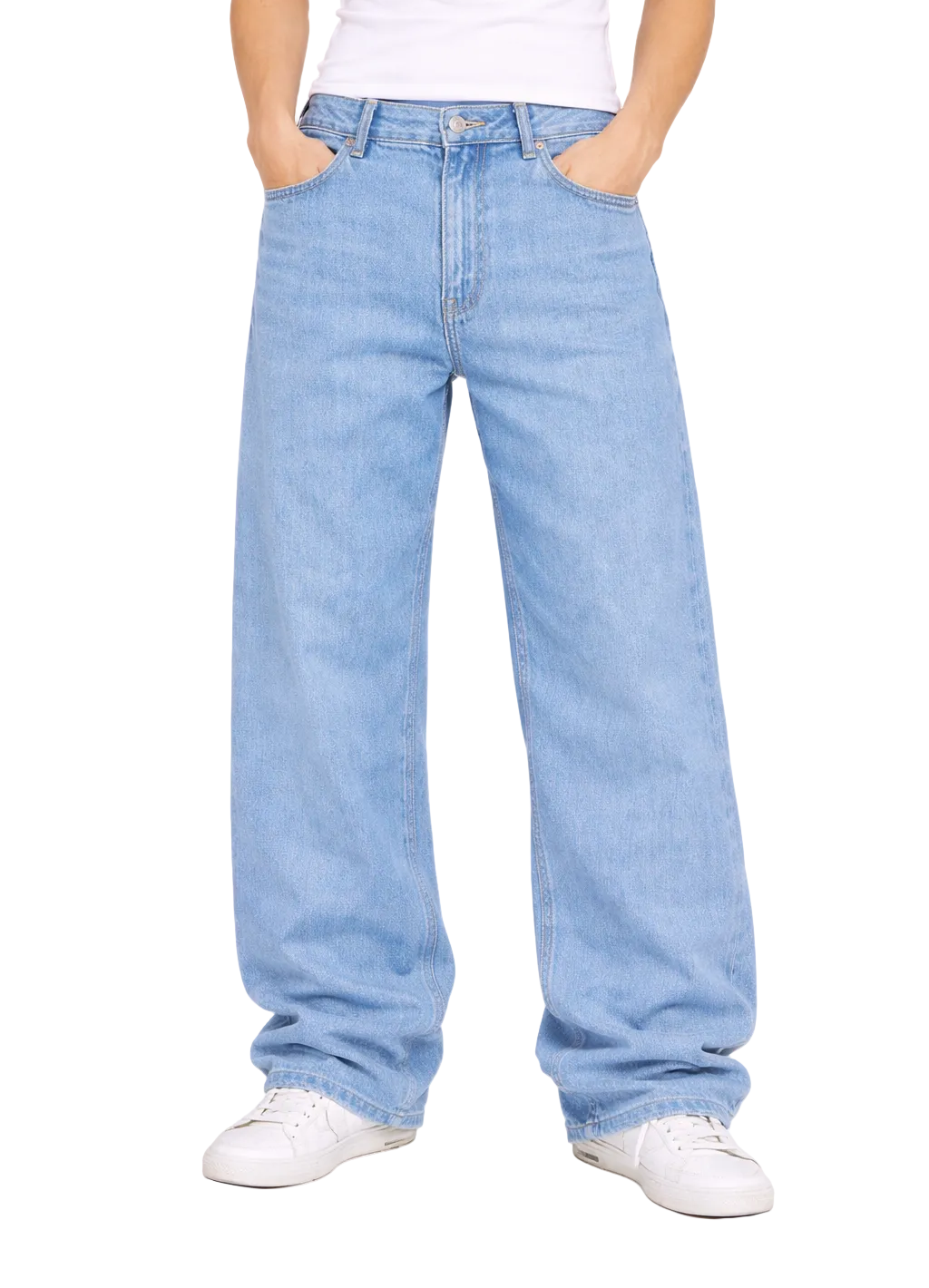 Zénøir Basic Denim Jeans Baby-Blue