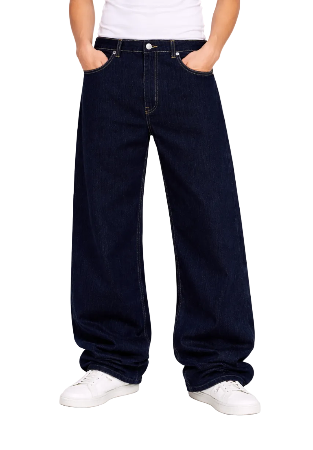 Zénøir Basic Denim Jeans Dark-Blue