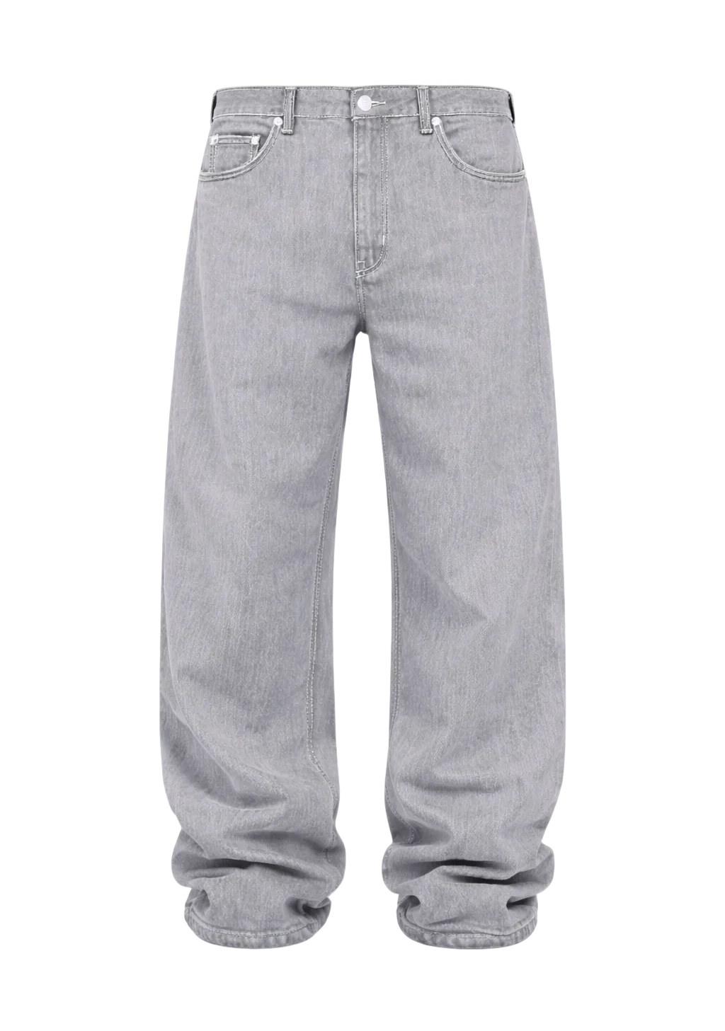 Zénøir Basic Denim Jeans Grey