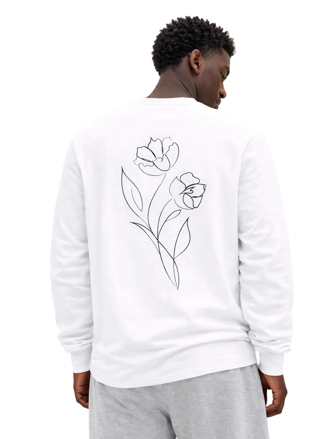 Flower Zénøir Longsleeve White