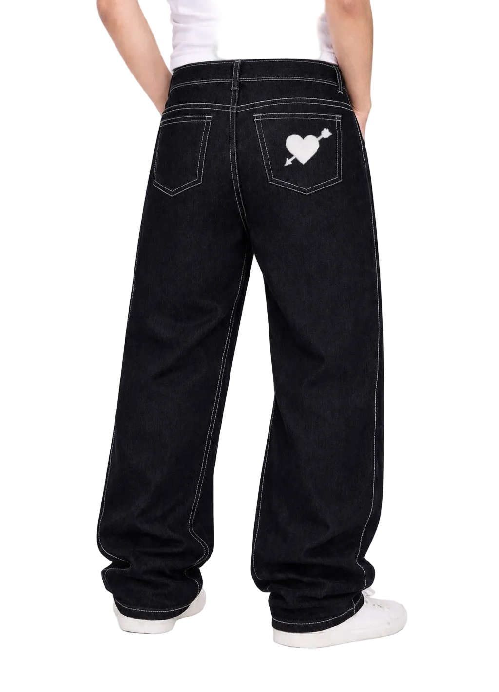 Zénøir Basic Denim Jeans Black